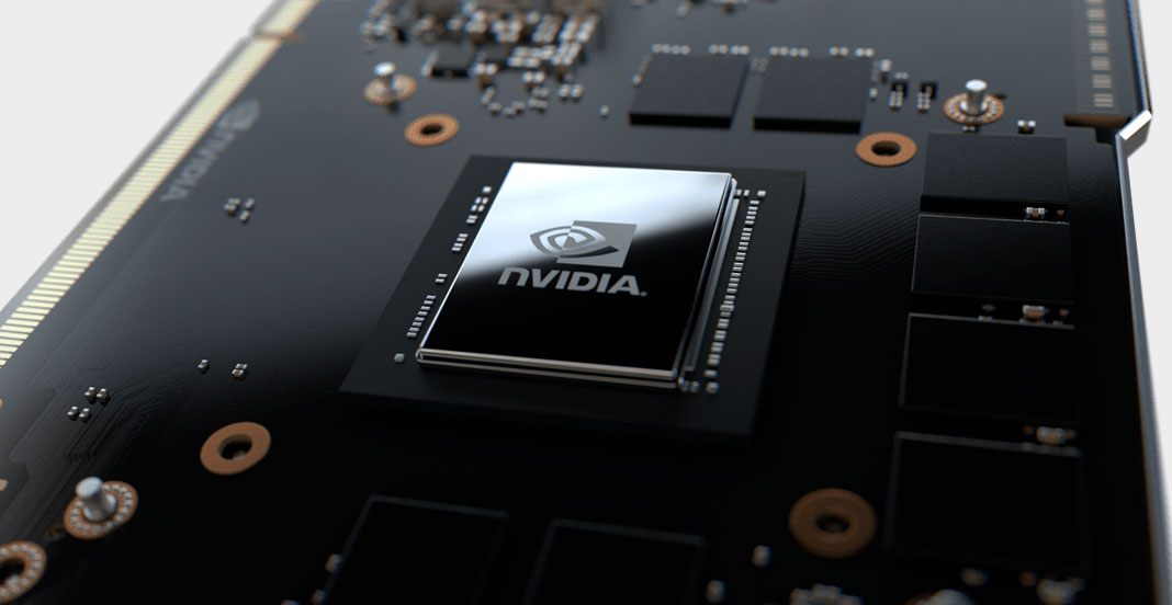 Close-up of a graphics card